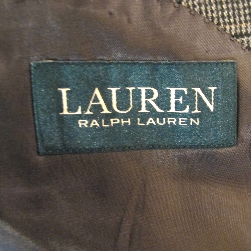 Lauren Ralph Lauren Men's Blazer Single Breasted Sport Coat Wool Blend Size 42R - Picture 8 of 10